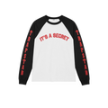 Trapstar It’s A Secret Long Sleeve Tshirt Red/White/Black