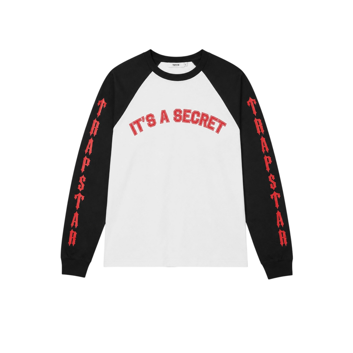 Trapstar It’s A Secret Long Sleeve Tshirt Red/White/Black