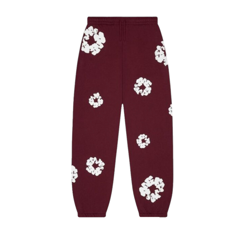 Denim Tears Cotton Wreath Sweatpant Burgundy