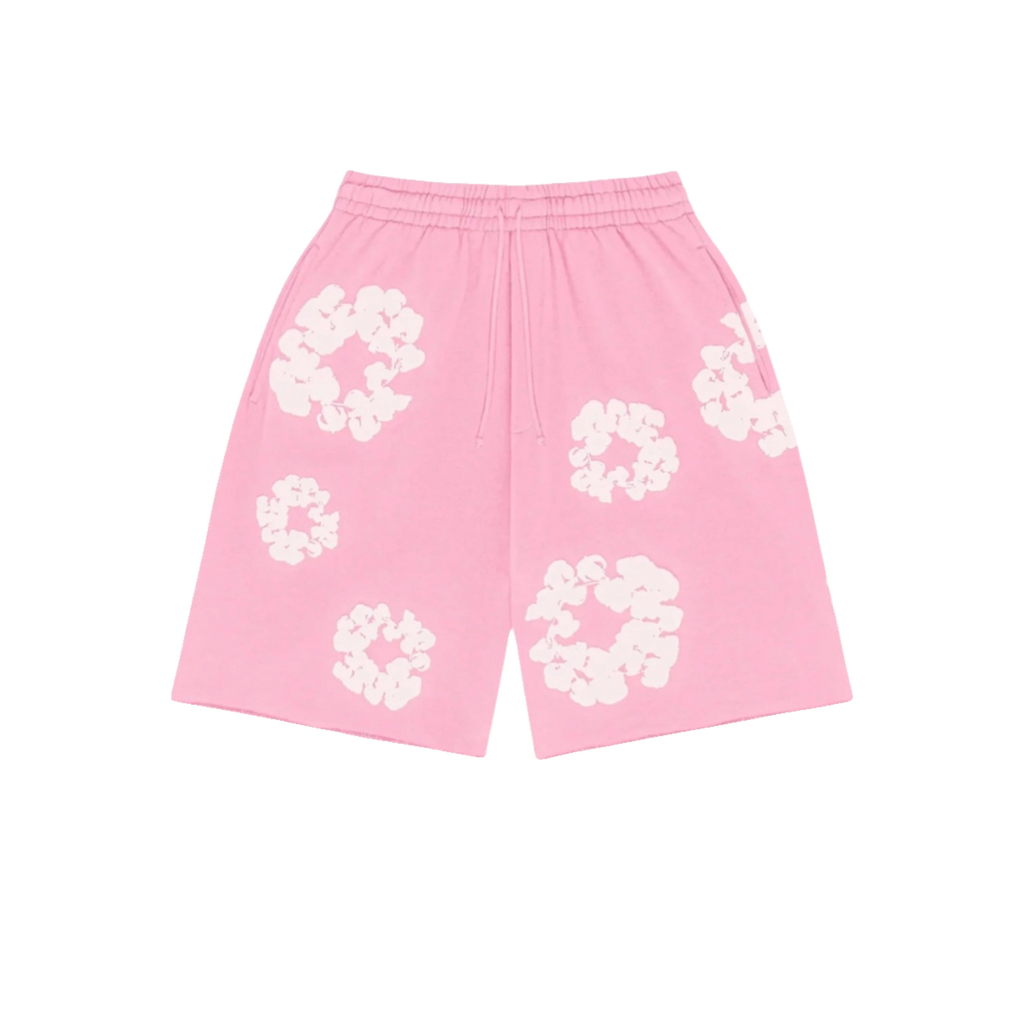 Denim Tears Cotton Wreath Sweatshort Powder Pink