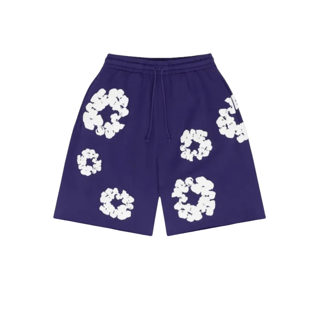 Denim Tears Cotton Wreath Sweatshort Purple