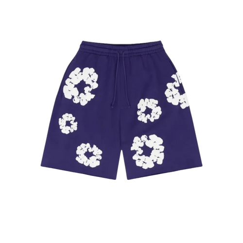 Denim Tears Cotton Wreath Sweatshort Purple