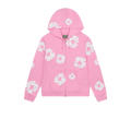 Denim Tears Cotton Wreath Zip Pink