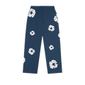 Denim Tears Cotton Wreath Open Leg Sweatpant Navy