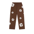 Denim Tears Cotton Wreath Open Leg Sweatpant Brown