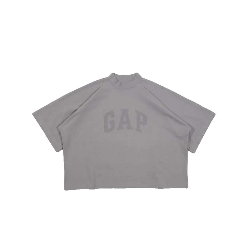 Yeezy x GAP x Balenciaga Crop Dove No Seam Tee Grey