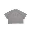 Yeezy x GAP x Balenciaga Crop Dove No Seam Tee Grey