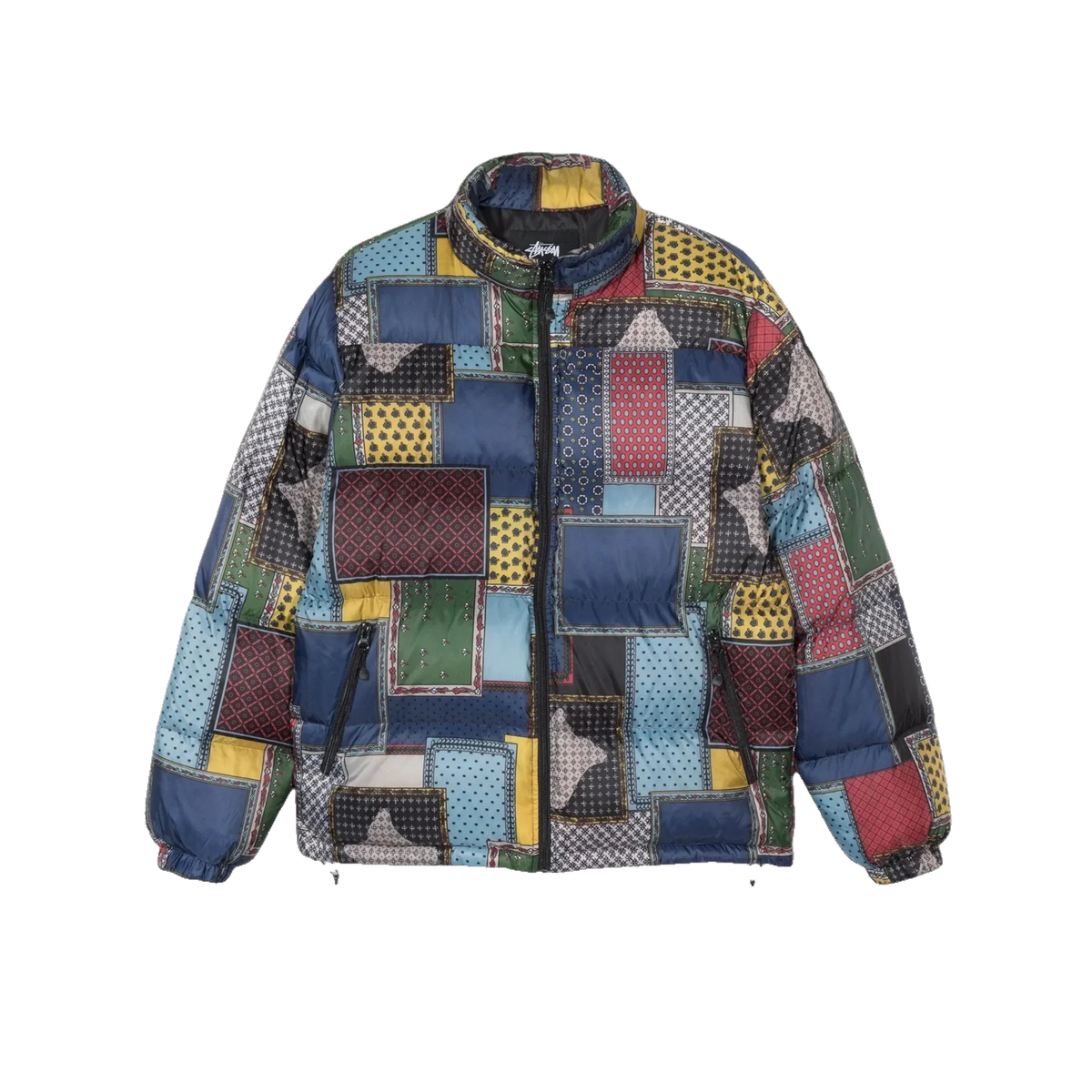 Stüssy Puffer Jacket Multi Patch