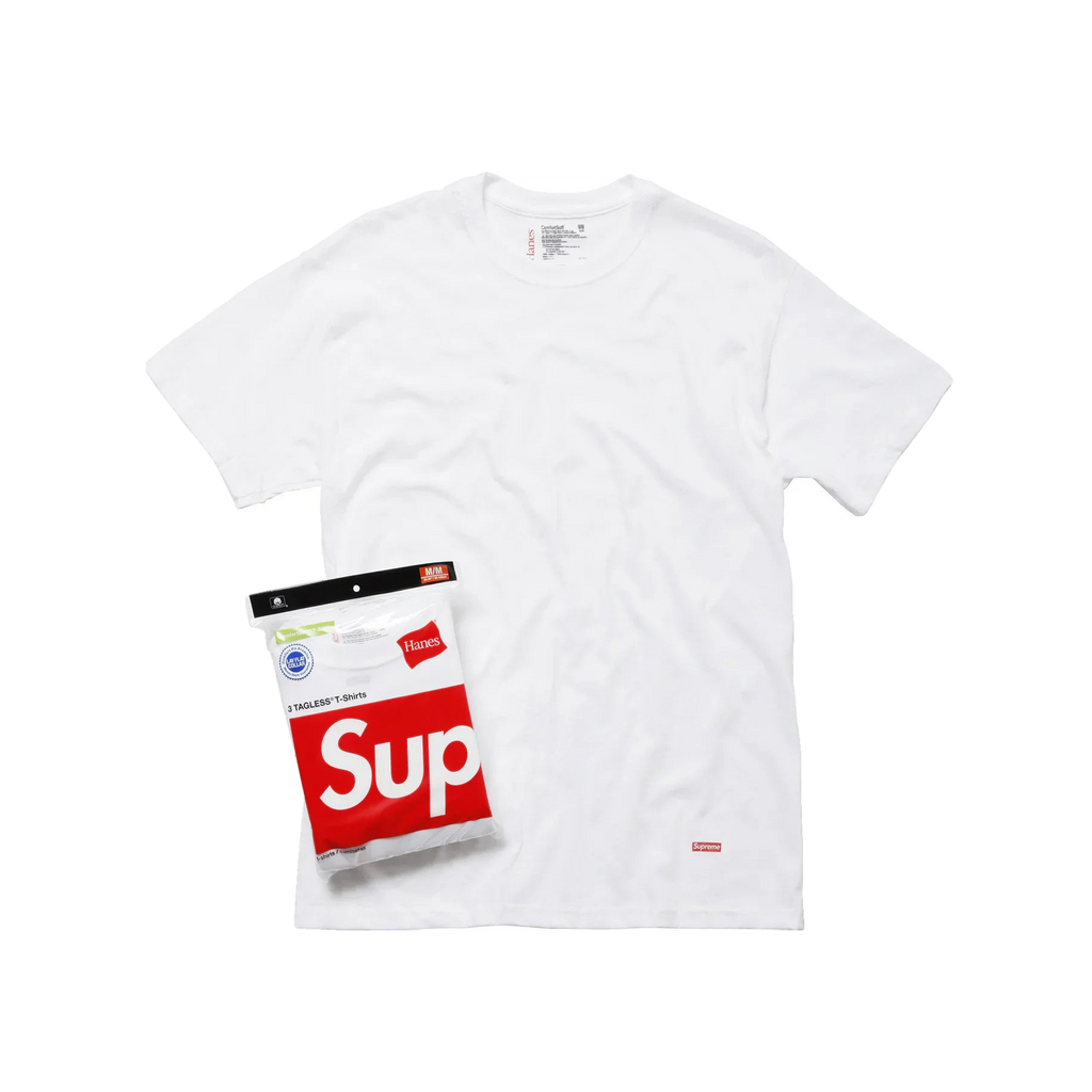Supreme Hanes Tagless Tees (3 Pack)