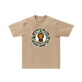 BAPE ABC Camo Milo Busy Works Tee 'Beige/Green'