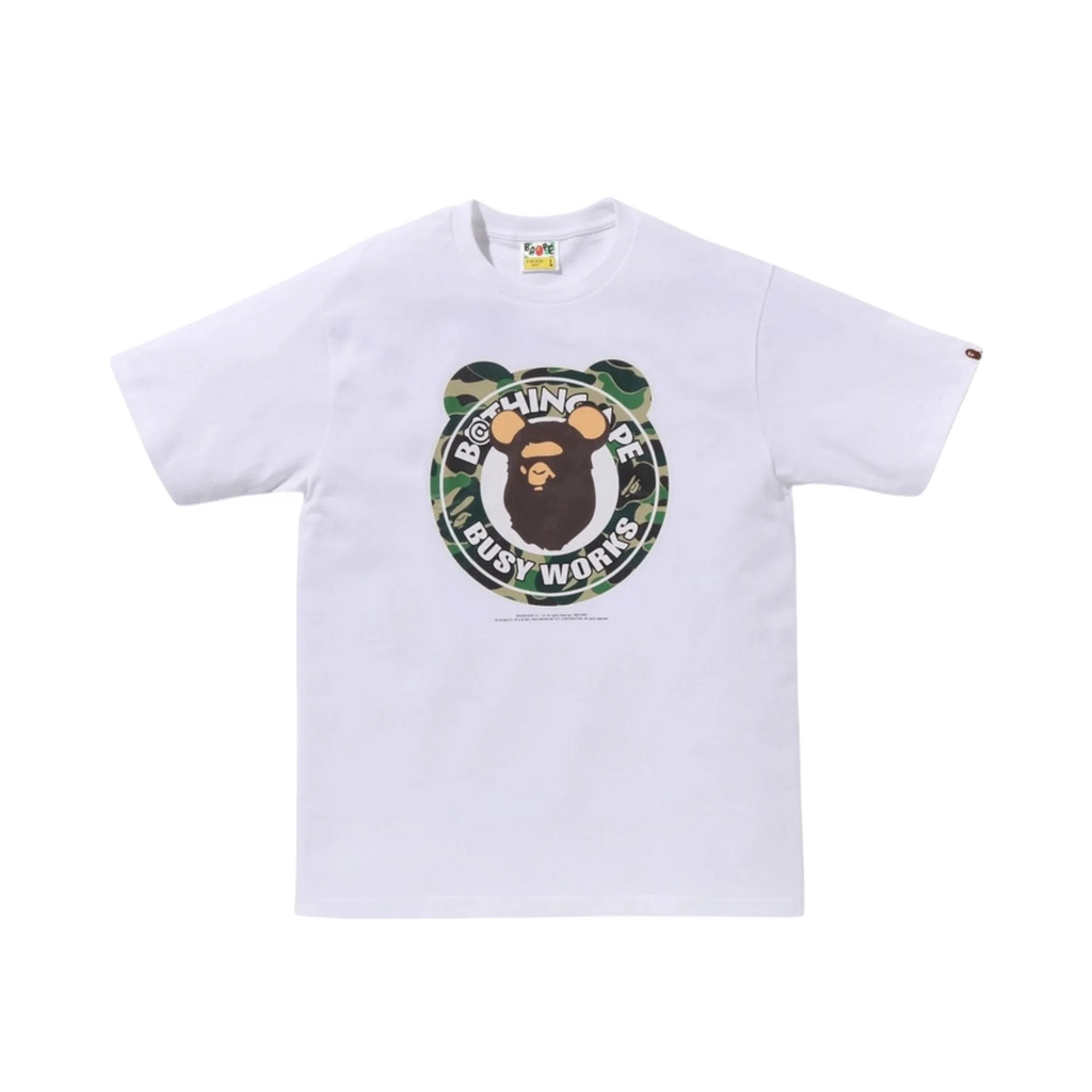 Bape x Bearbrick Busy Works Tee