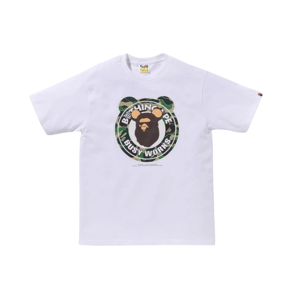 Bape x Bearbrick Busy Works Tee