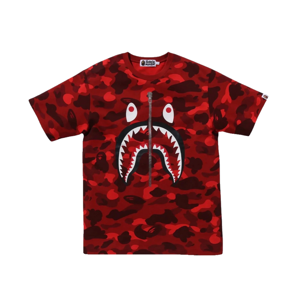 Bape Shark Tee Red