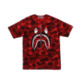 Bape Shark Tee Red