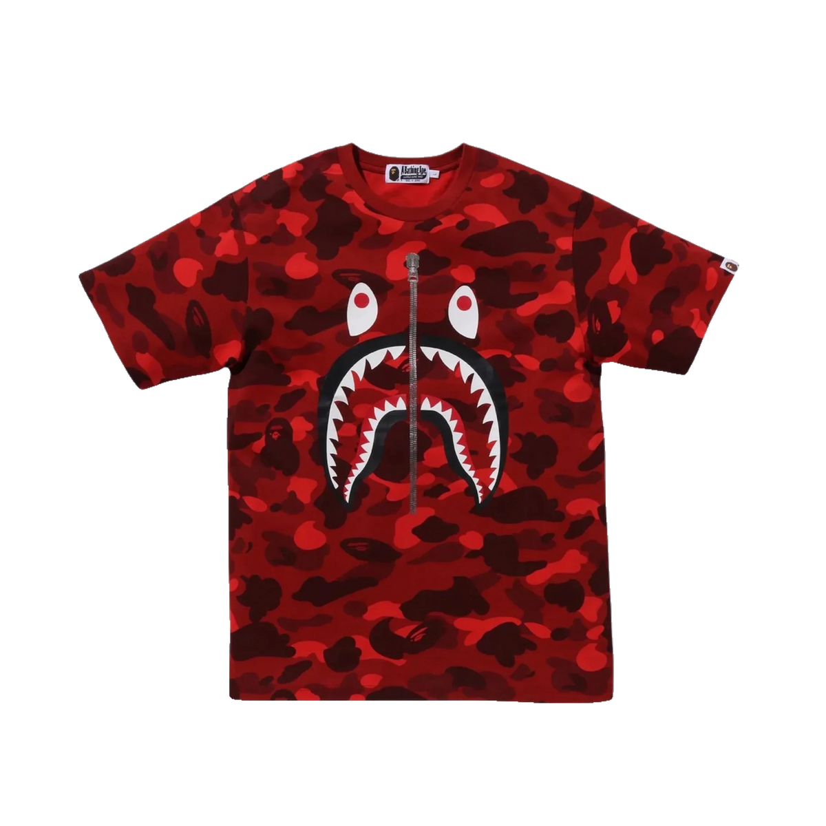 Bape Shark Tee Red