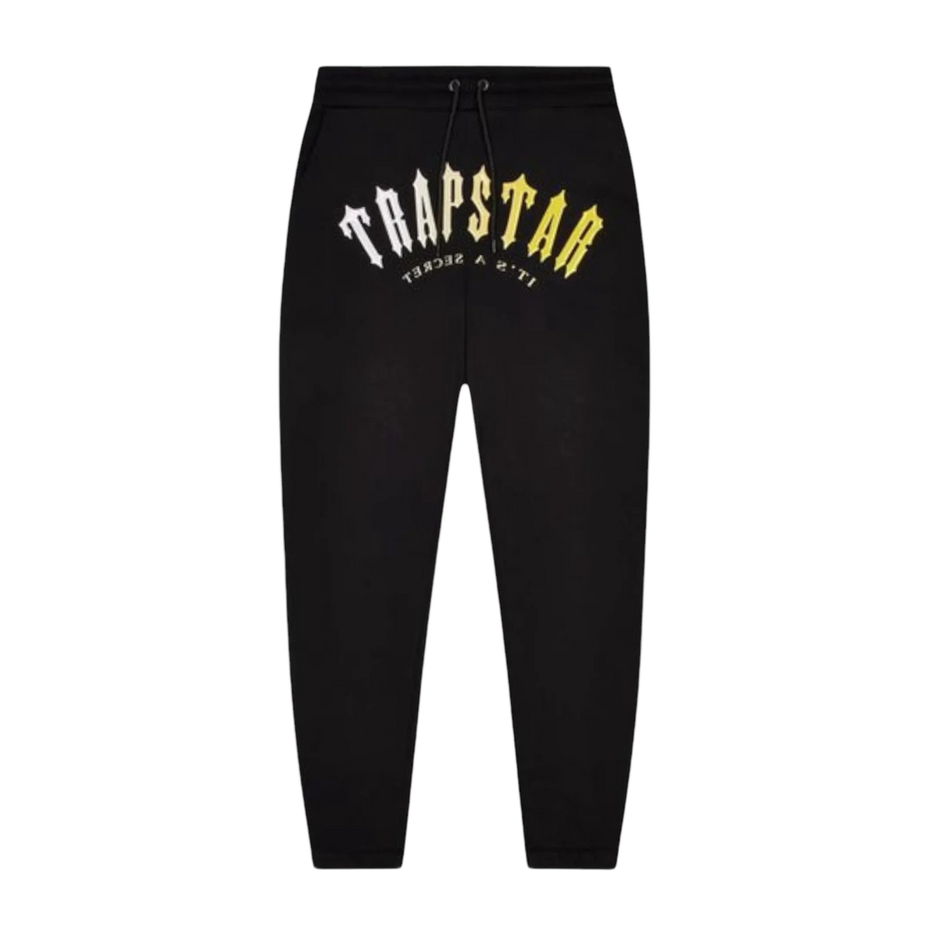 Trapstar Decoded Hooded Gel Sweatpant Yellow/Black