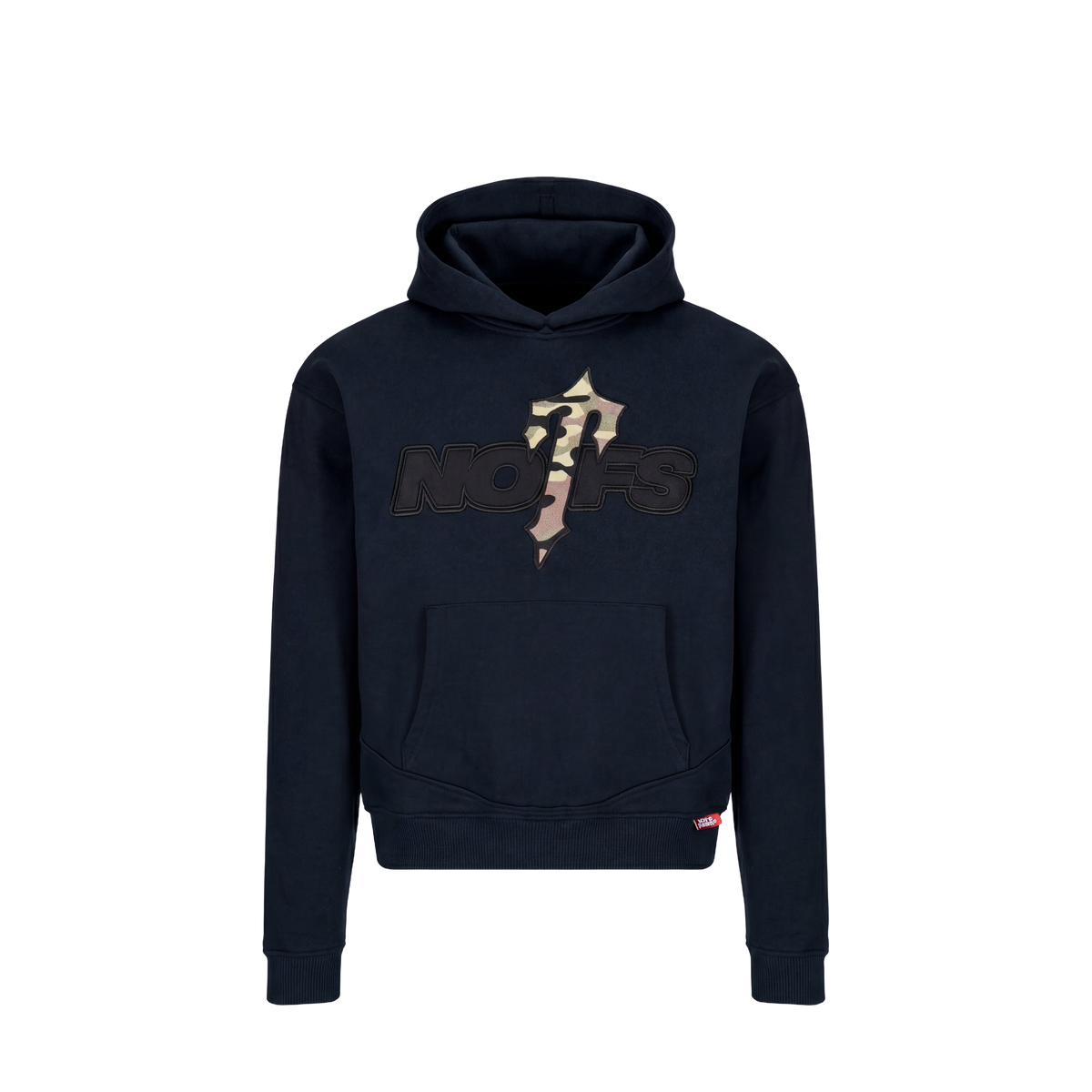 Trapstar x Non Of Us Black Camo Hoodie