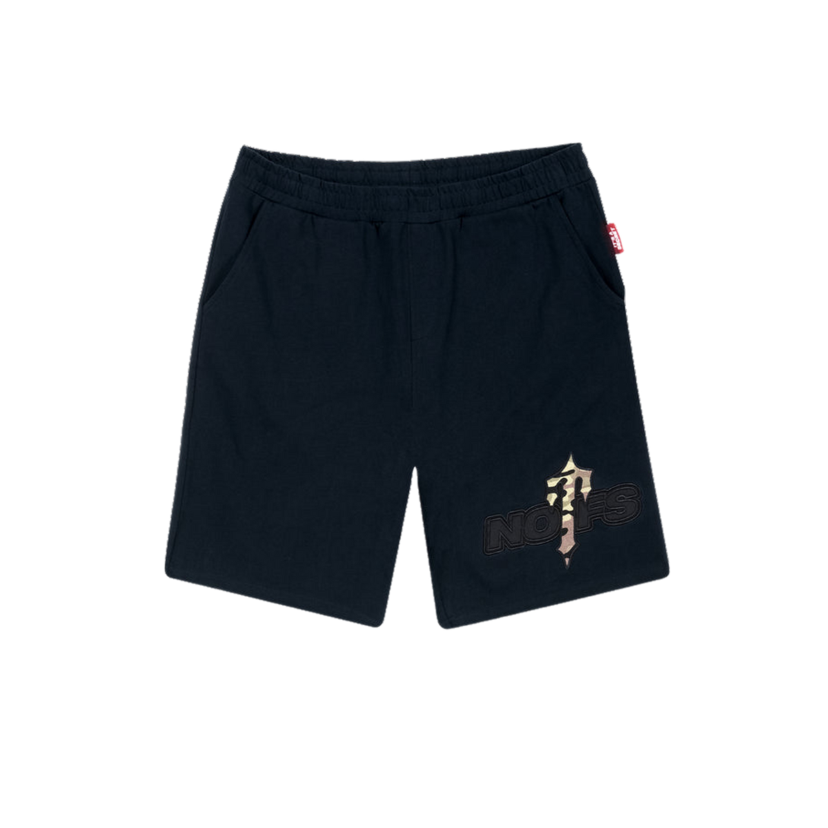 Trapstar x Non Of Us Black Camo Short
