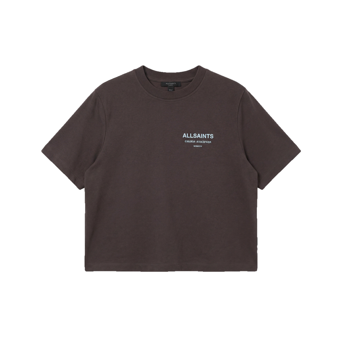 Allsaints Omnium Lisa Tee Brown/White