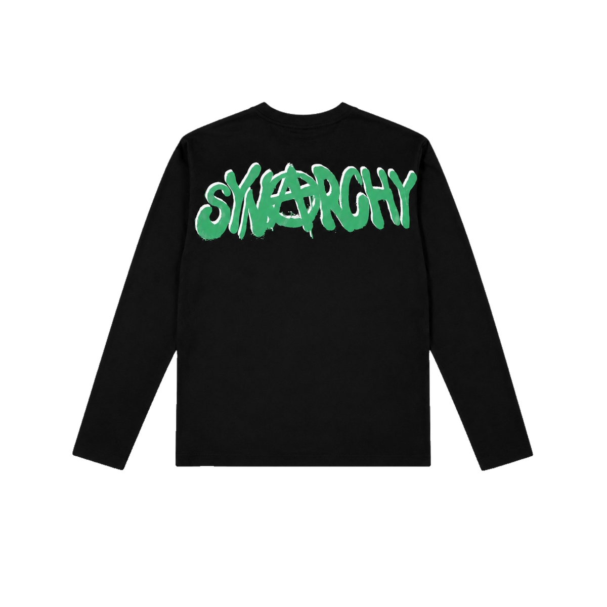 Synarchy Longsleeve Tee BLACK / GREEN
