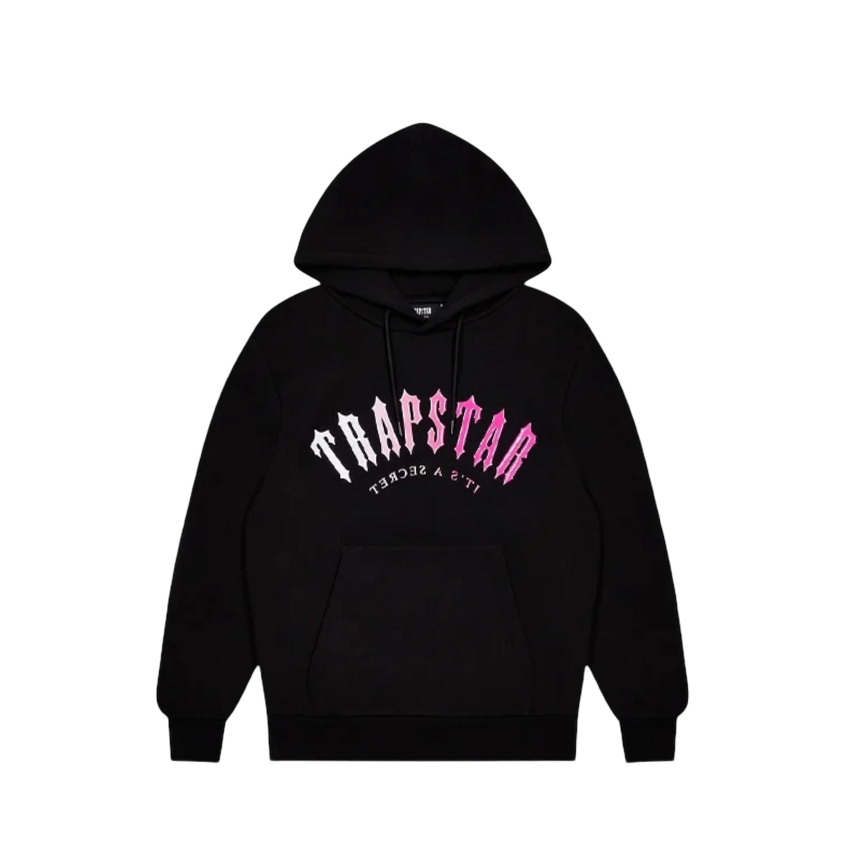 Trapstar Decoded Hooded Gel Pink/Black Hoodie