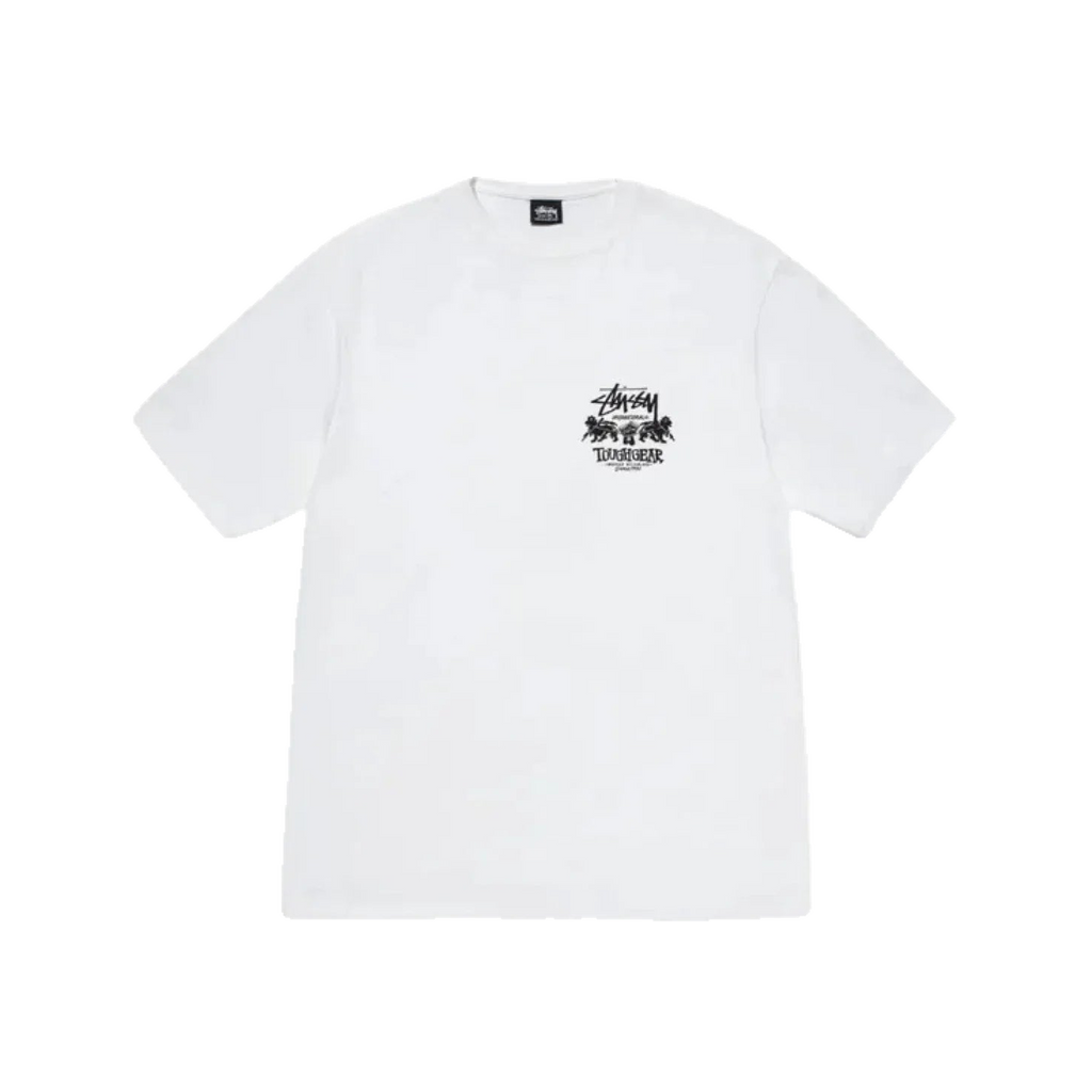 Stüssy Tough Gear International Tee White