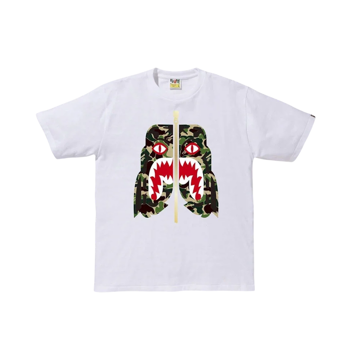 Bape A Bathing Ape Camo Tiger Tee White