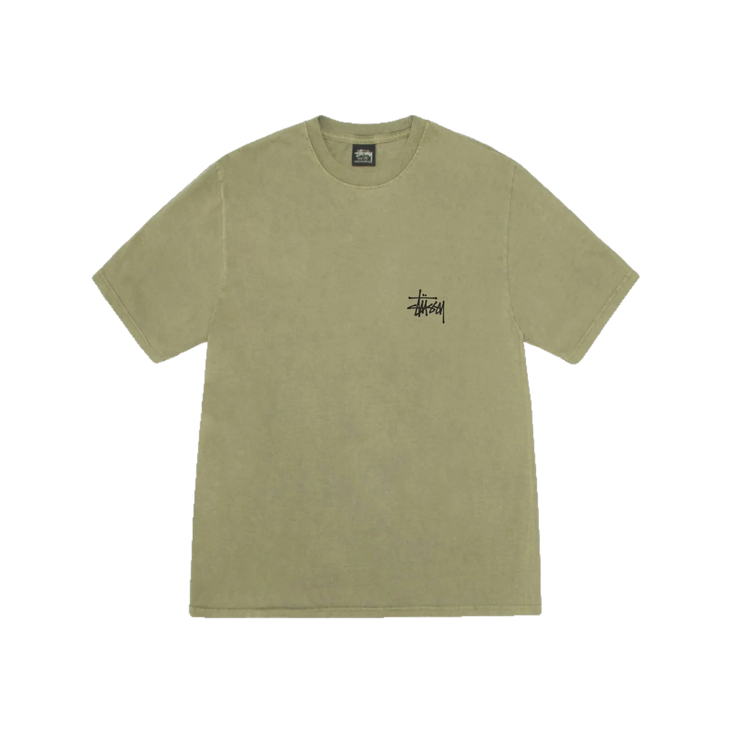 Stüssy OG Logo Olive Tee