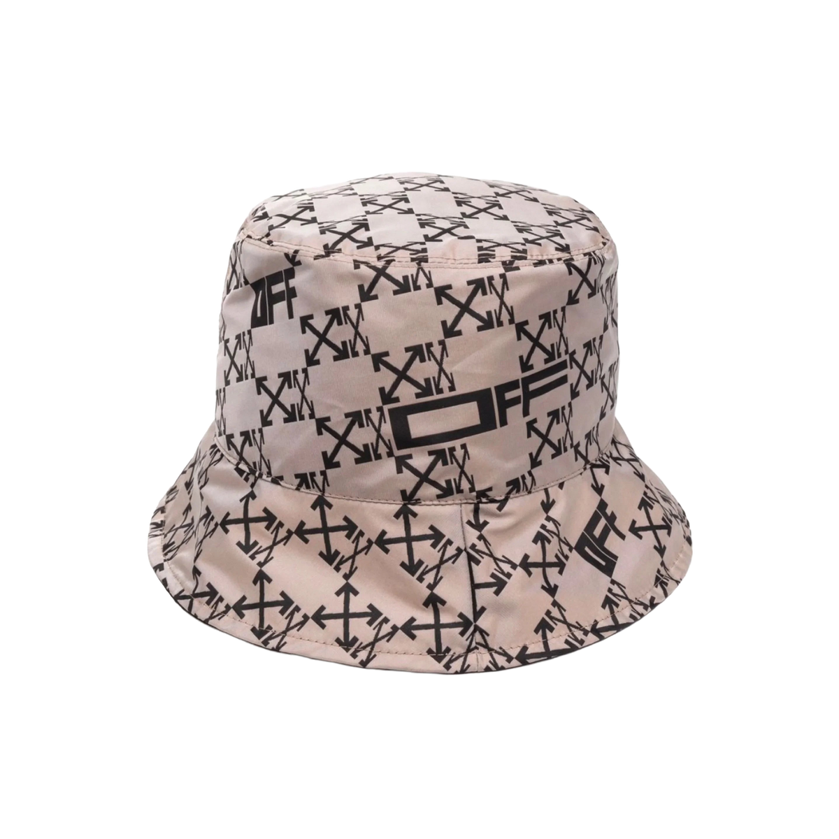 Off White Monogram Reversible Arrows Monogram Bucket Hat