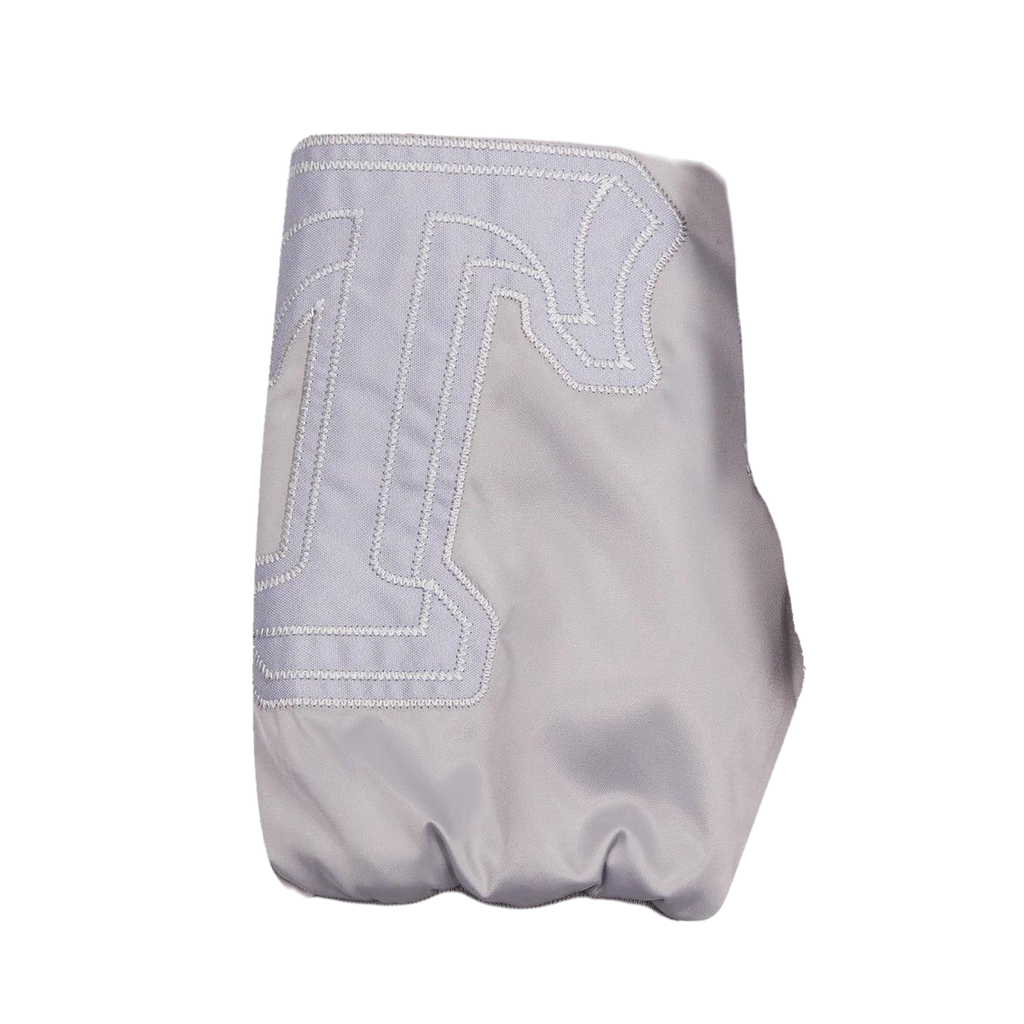Trapstar Womens WildCard Stadium Jacket-Silver