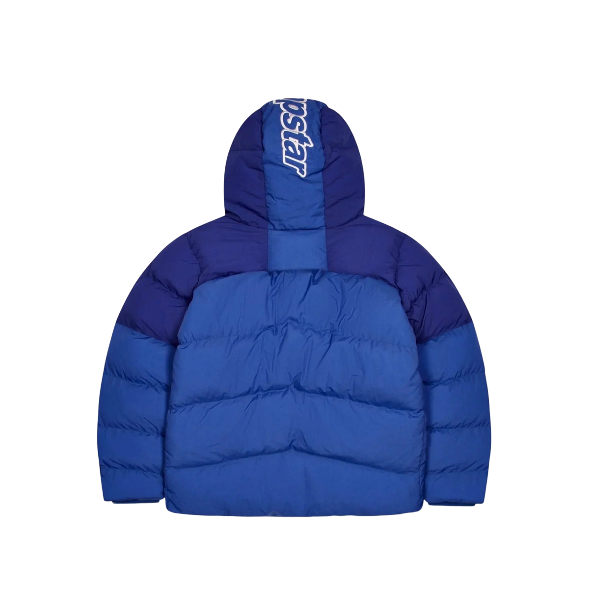 Trapstar Hyperdrive Hooded Puffer Hoodie Blue