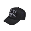 Corteiz Trucker Hat Black