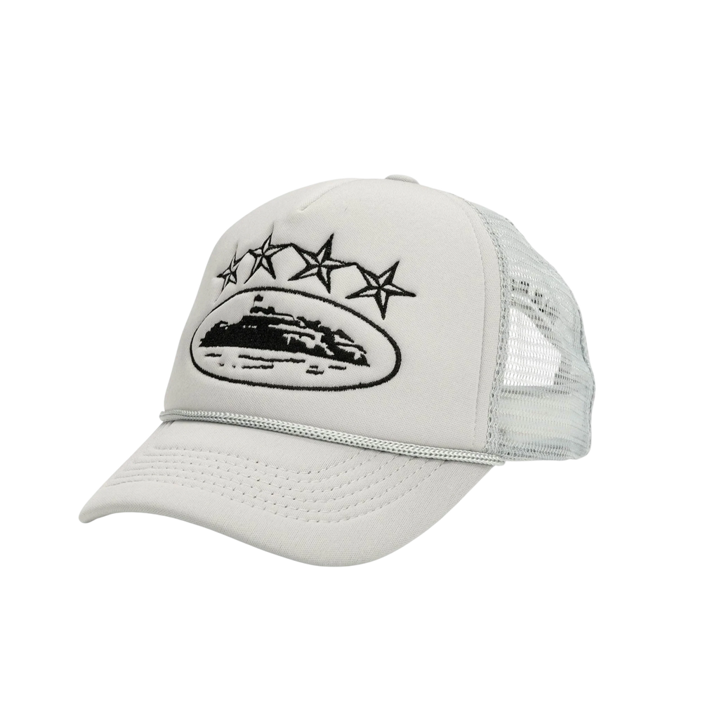 Corteiz Trucker Hat Grey