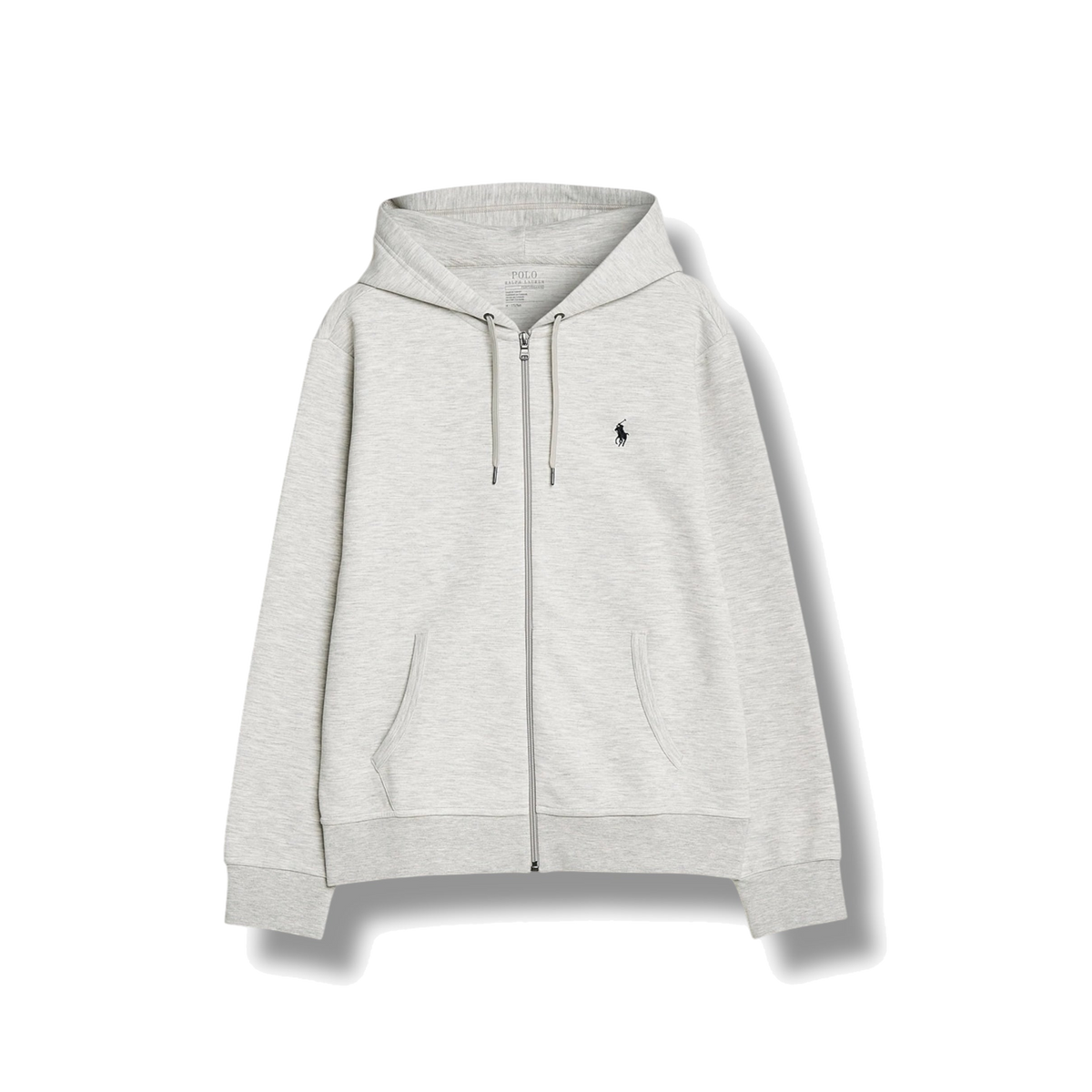 PRL Zip Hoodie Grey