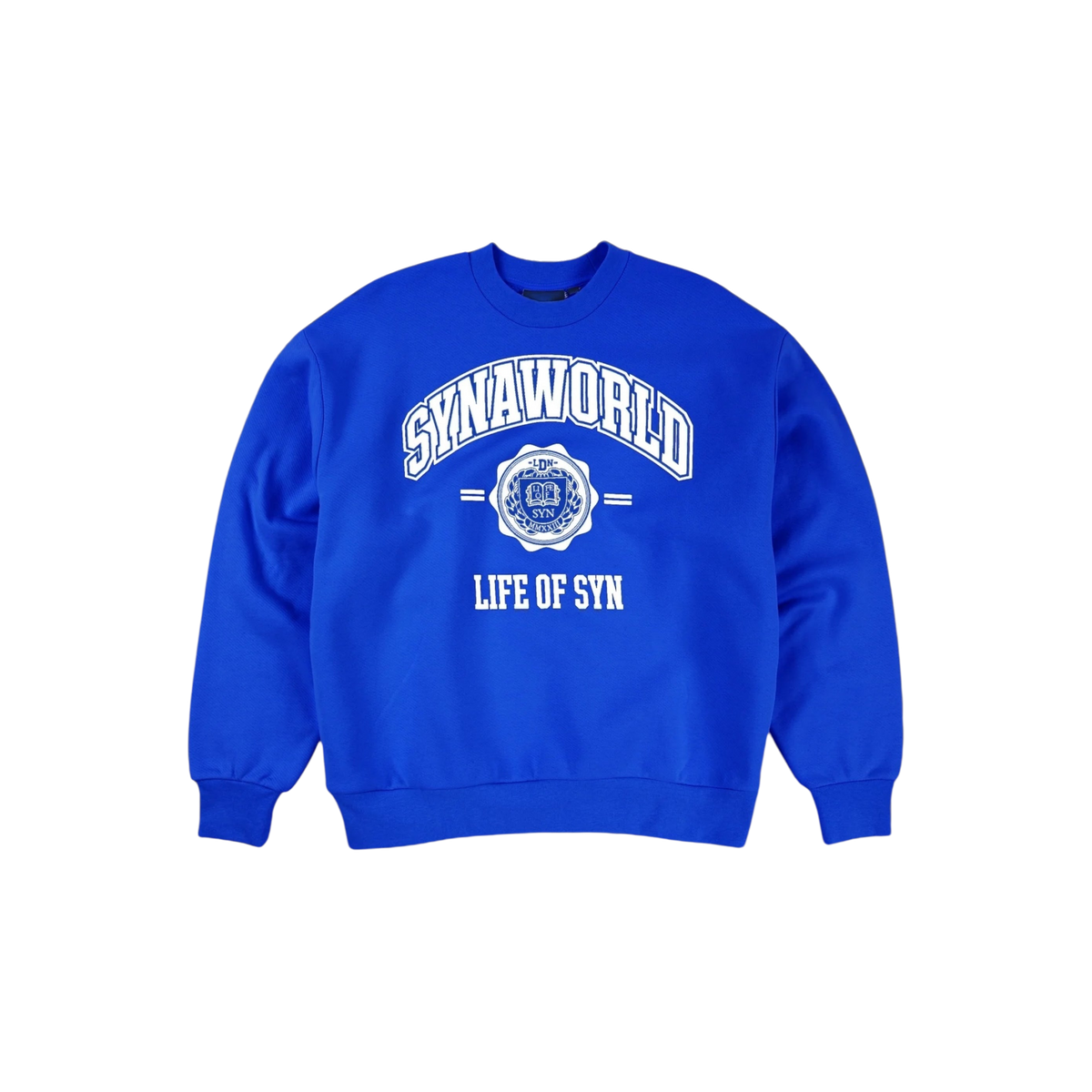 Syna College Crew Sweat Blue