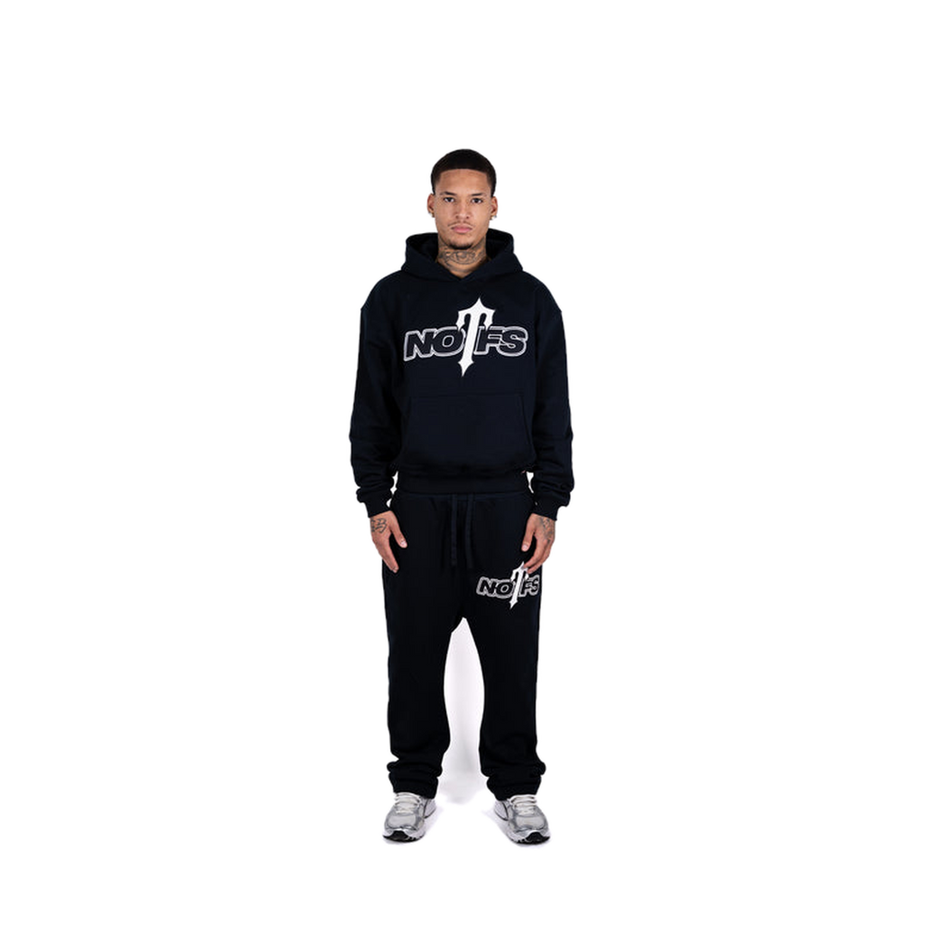 Trapstar x Non Of Us Black Hoodie