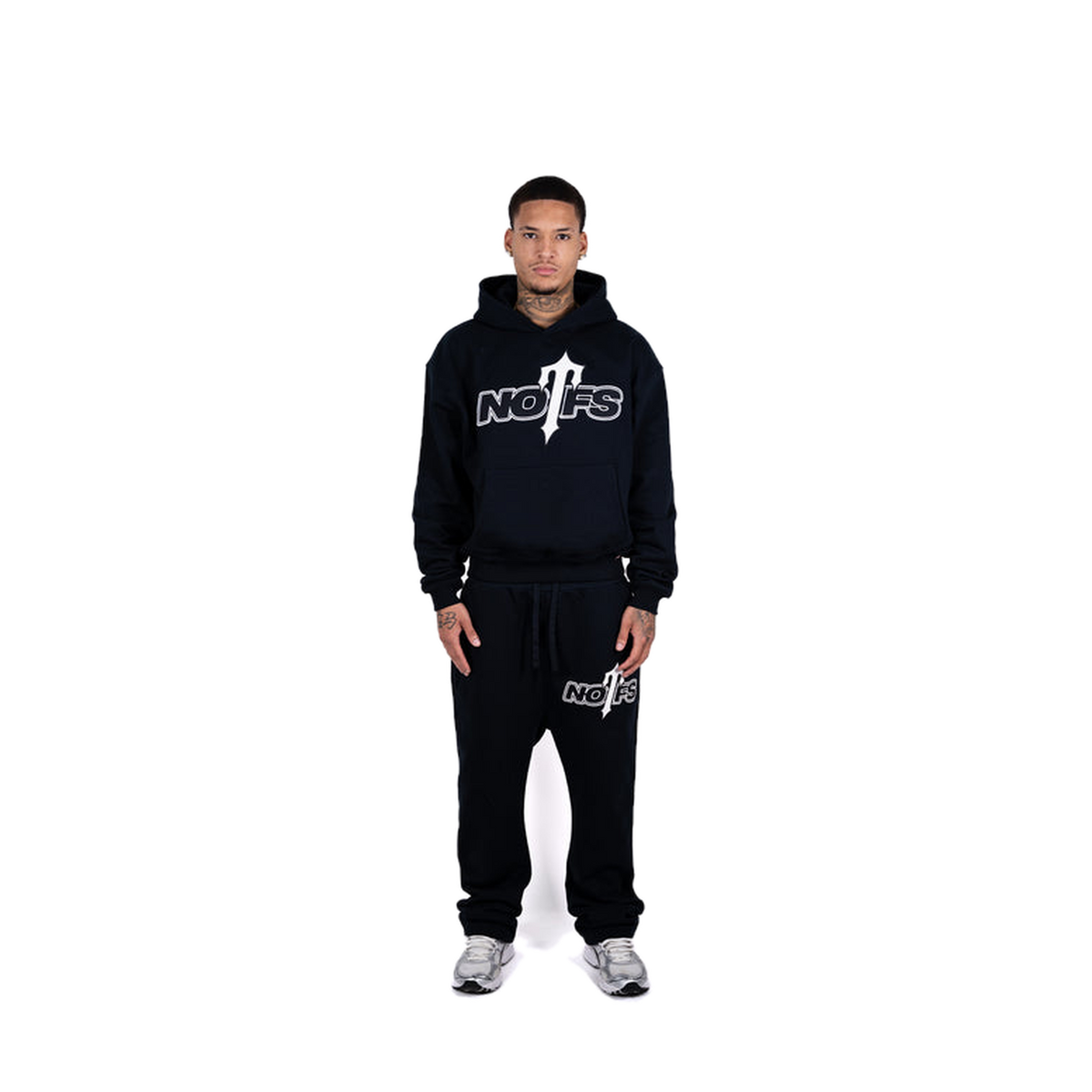 Trapstar x Non Of Us Black Hoodie