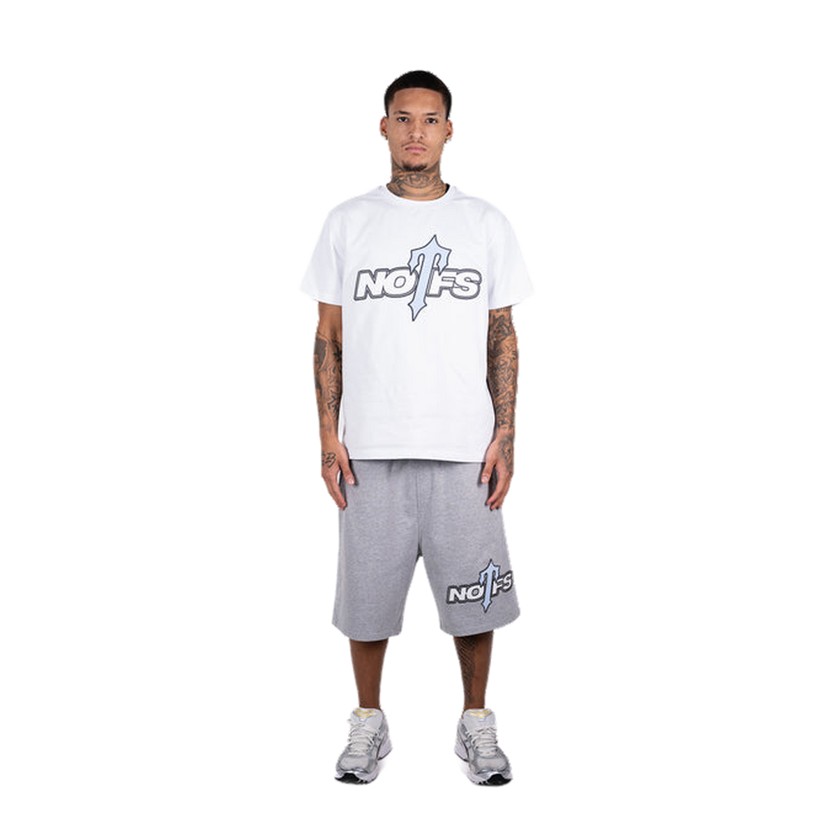 Trapstar x Non Of Us White Logo Tee