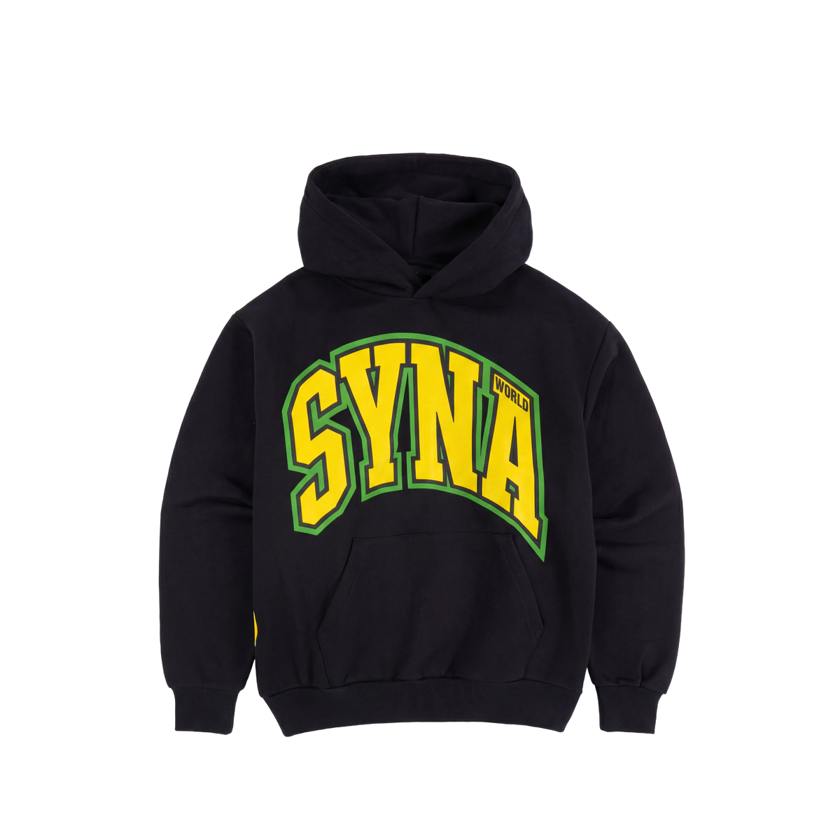 Syna College Logo Hoodie Black/Yellow