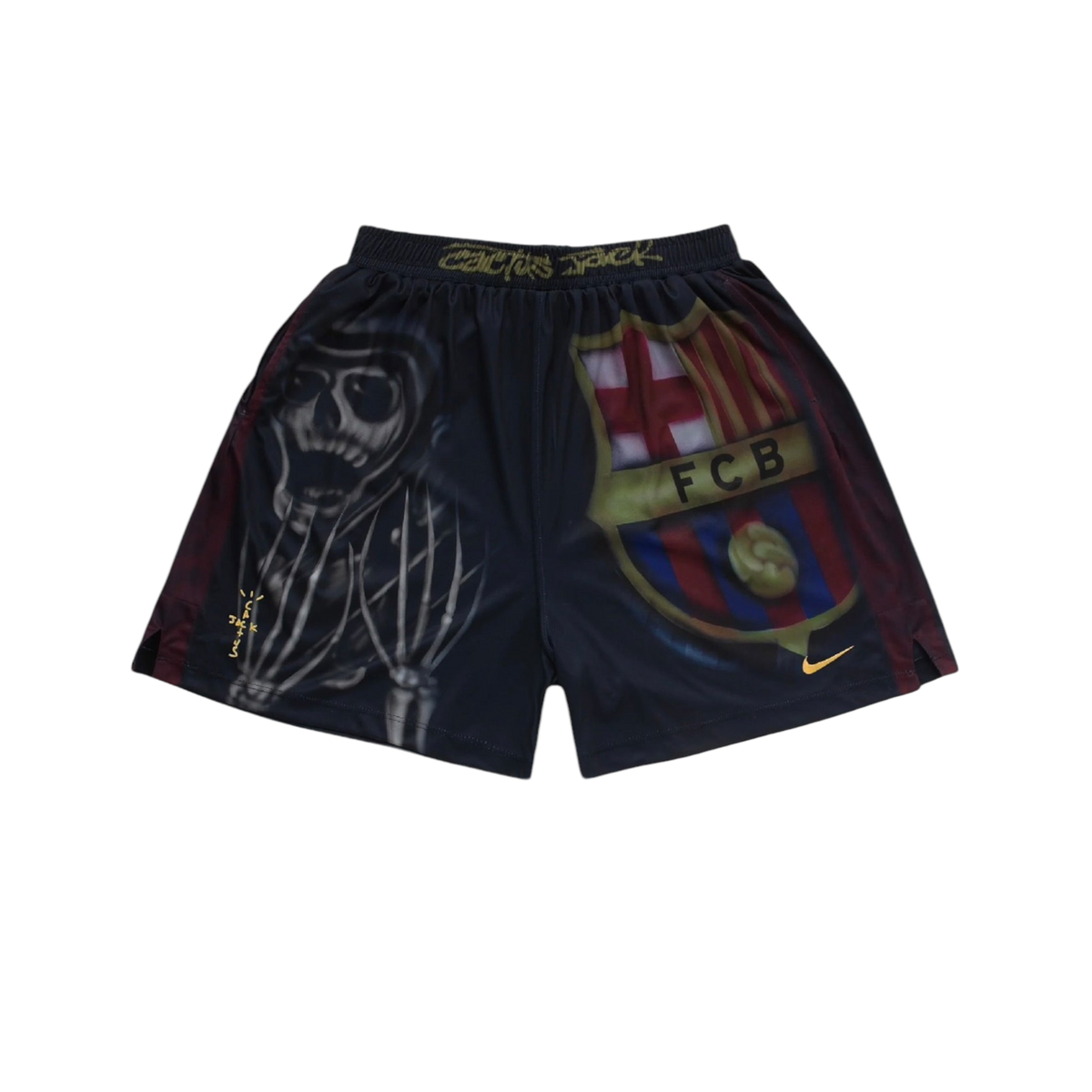 Travis Scott x Nike x FC Barcelona Skeleton Home Shorts