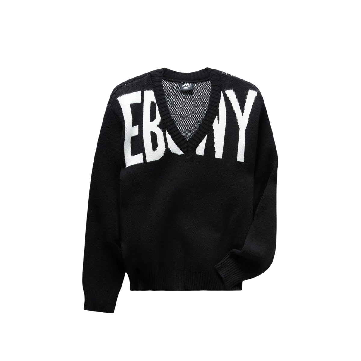 Mowalola Ebony Relaxed Jumper Black