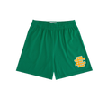 Eric Emanuel Shorts Green/Yellow
