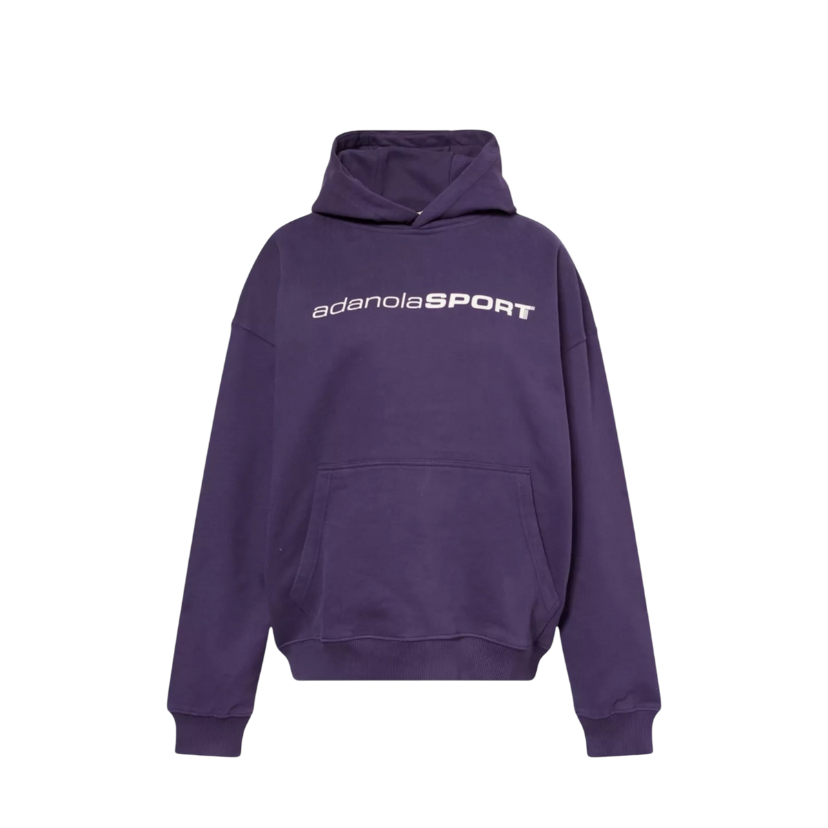 Adanola 90s Sport Oversized Hoodie - Dark Plum