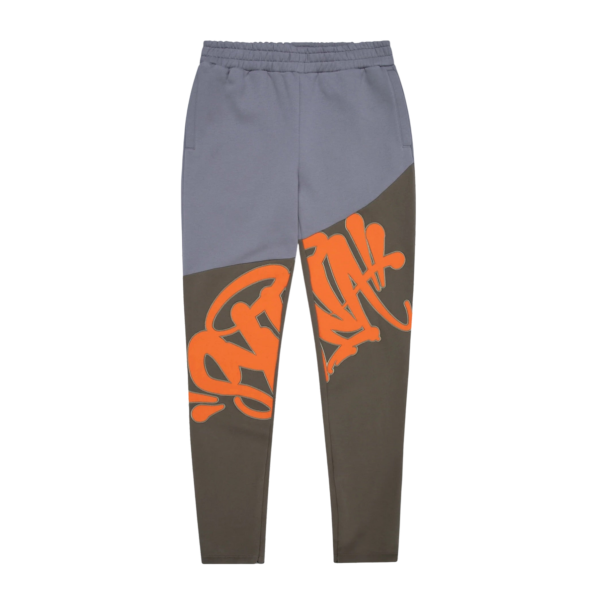 Synaworld Slice Logo Sweatpants Grey/Khaki/Orange
