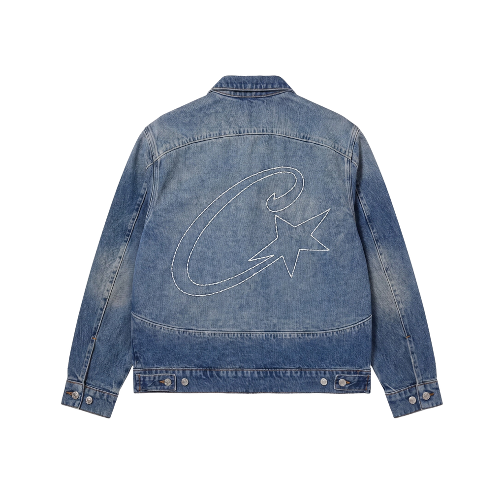 Corteiz C-Star “JAPAN EXCLUSIVE” Denim Jacket