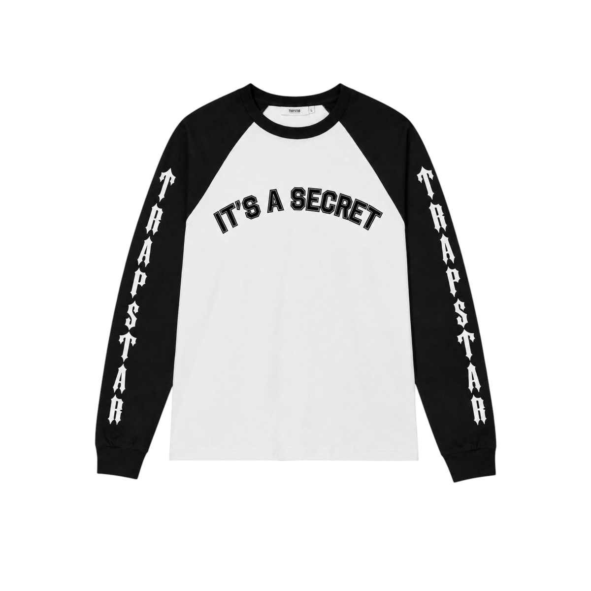 Trapstar It’s A Secret Long Sleeve Tshirt Black/White