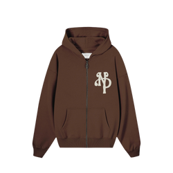 Nude Project Kill Bill Zip-Up Hoodie Brown