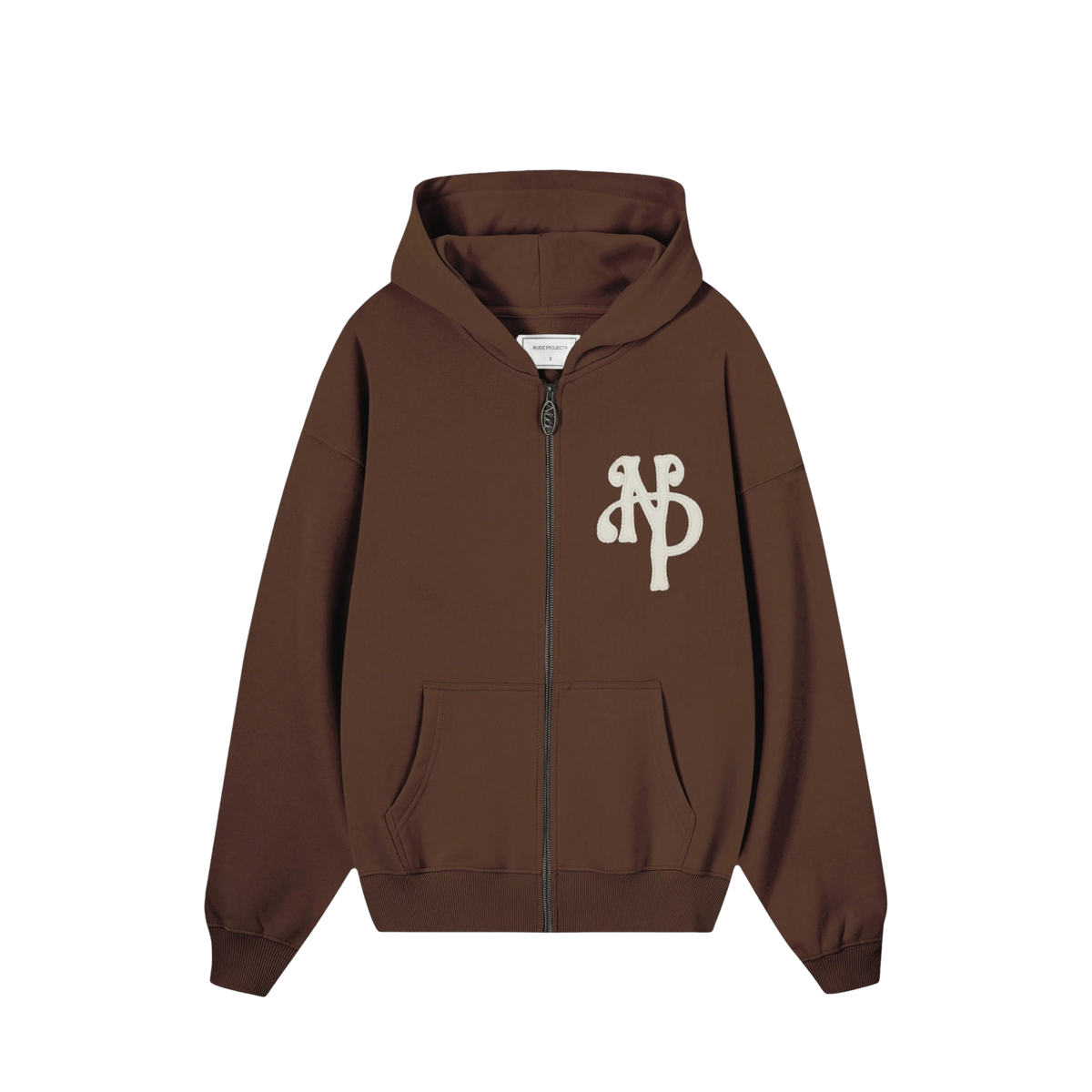 Nude Project Kill Bill Zip-Up Hoodie Brown