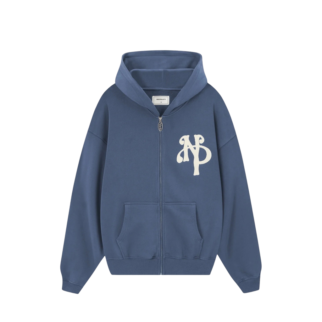 Nude Project Kill Bill Zip-Up Hoodie Indıgo