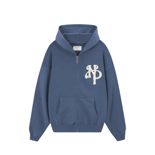 Nude Project Kill Bill Zip-Up Hoodie Indıgo